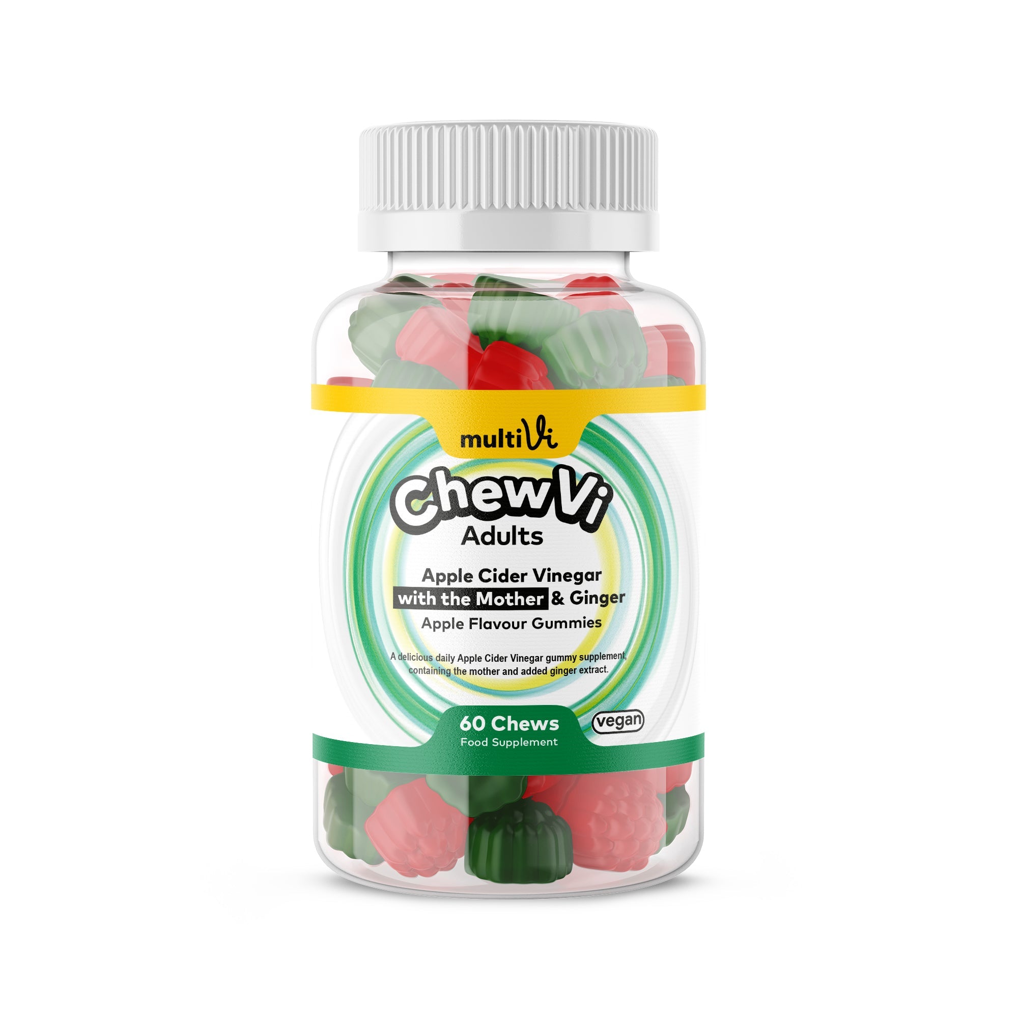 Gummies Vinaigre de Cidre & Gingembre – Digestion & Santé Intestinale
