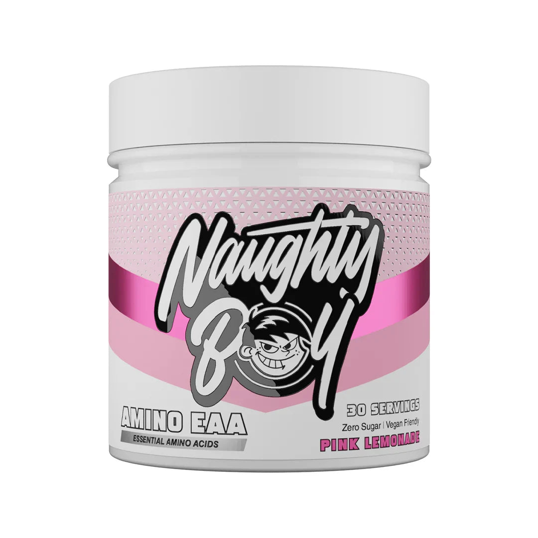 Acides Aminés Vegan – Soutien Récupération Musculaire – Saveur Citronnade Rose
