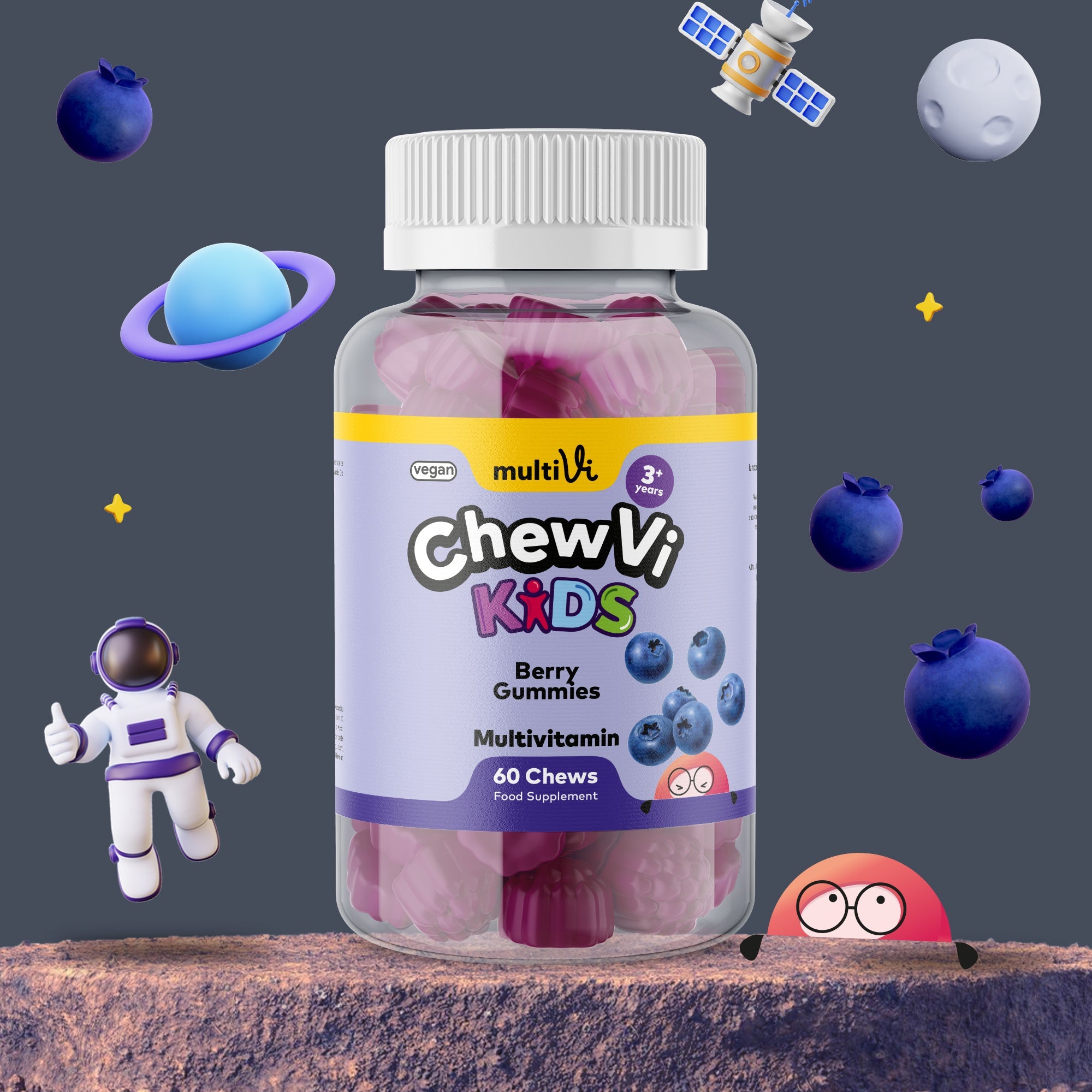Gummies Multivitamines Enfants – Croissance & Immunité
