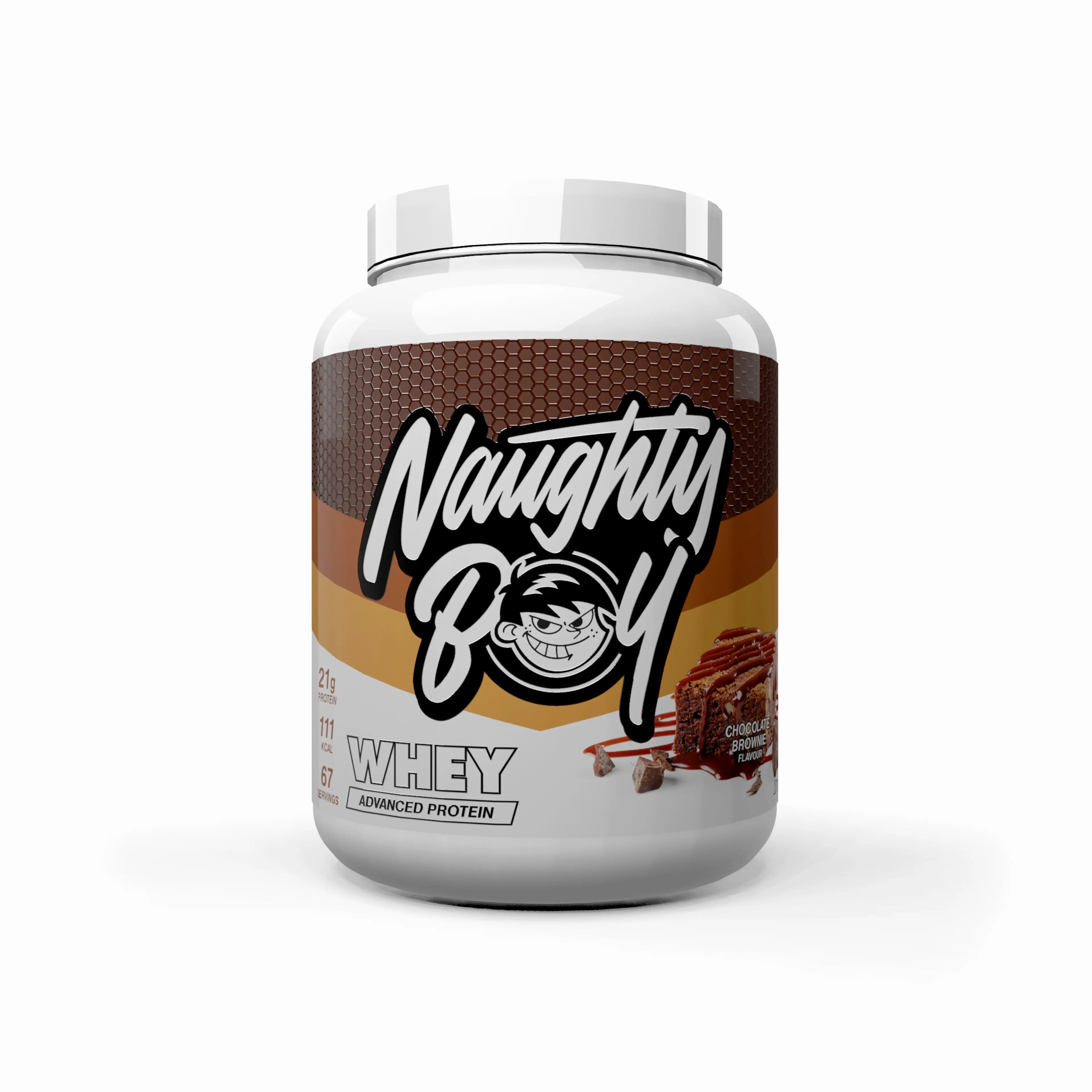 Whey Protéine Chocolat Brownie – 21 g de Protéines – Muscle & Récupération