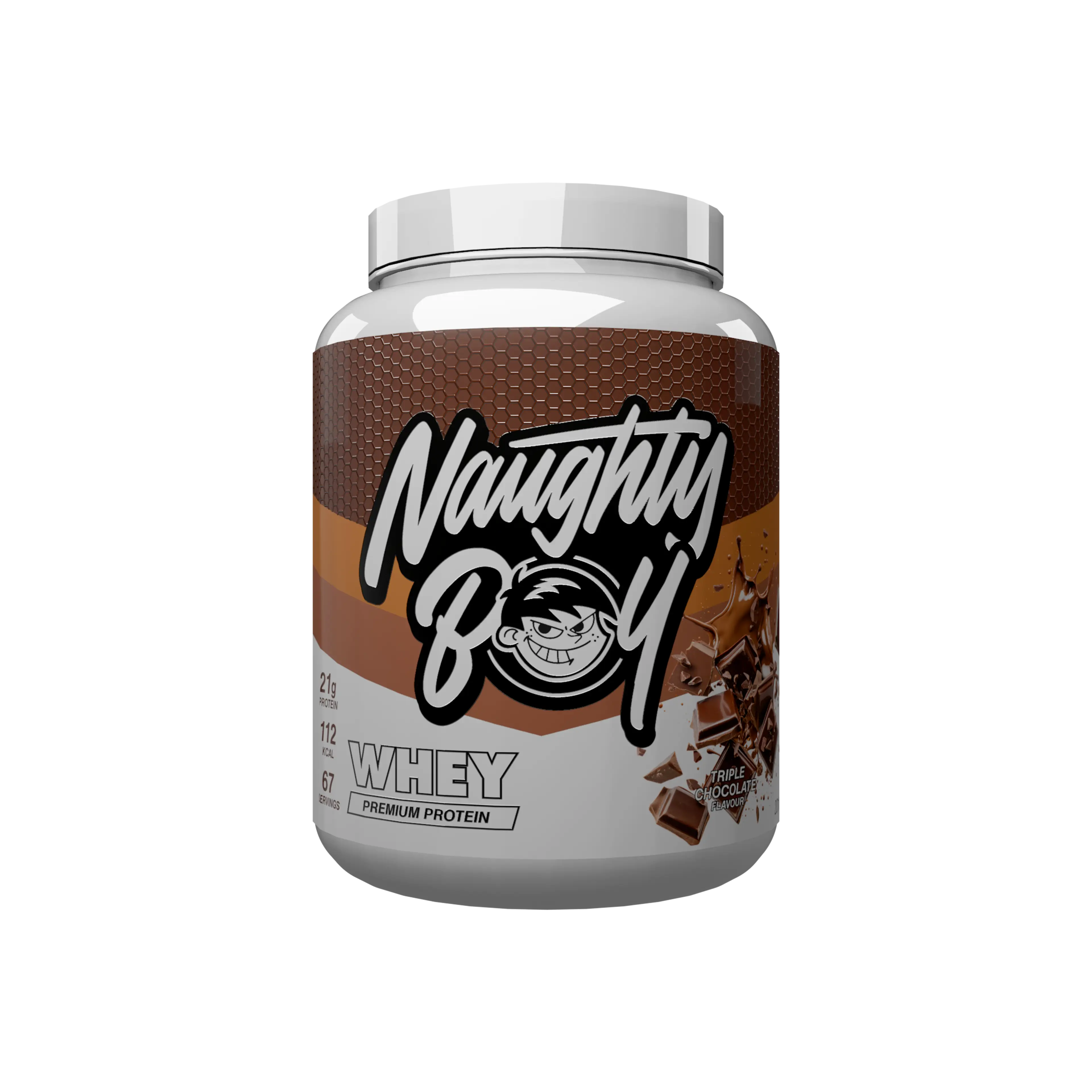Whey Protéine Triple Chocolat – 21 g de Protéines – Muscle & Récupération