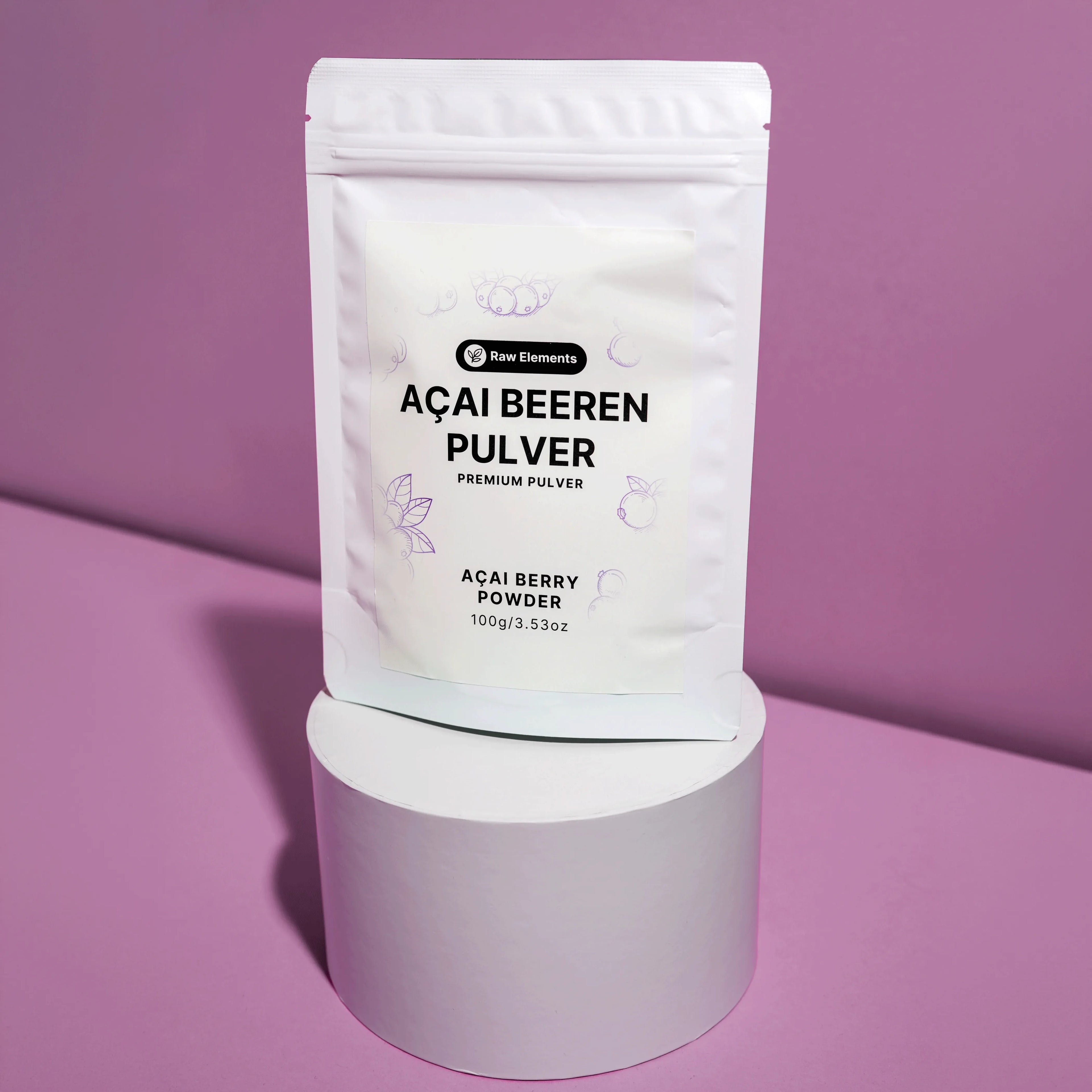 Poudre de Baies d’Açaï Bio 100 %