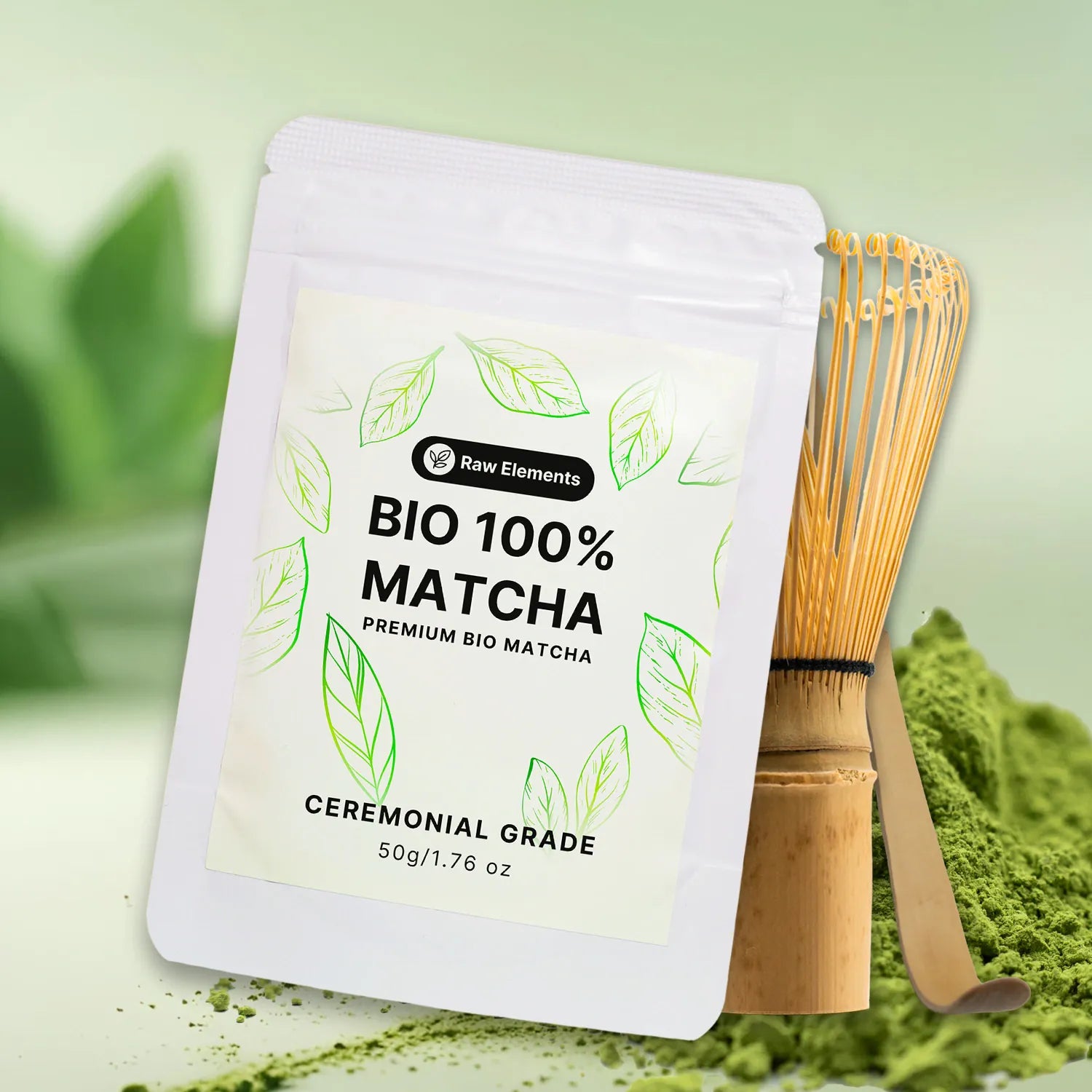 Bio Matcha Ceremonial Grade Starter Set-0