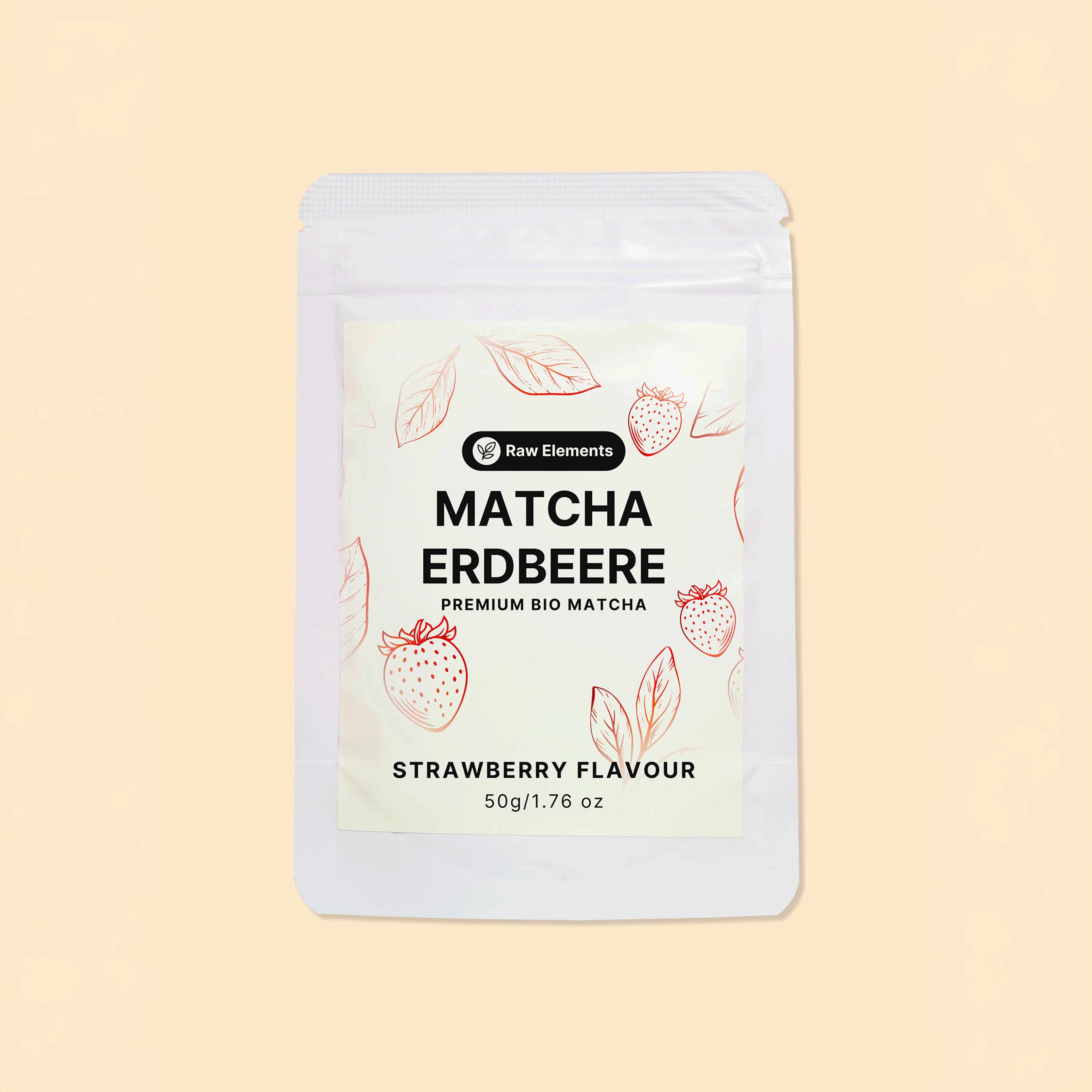 Erdbeer Matcha Pulver-4