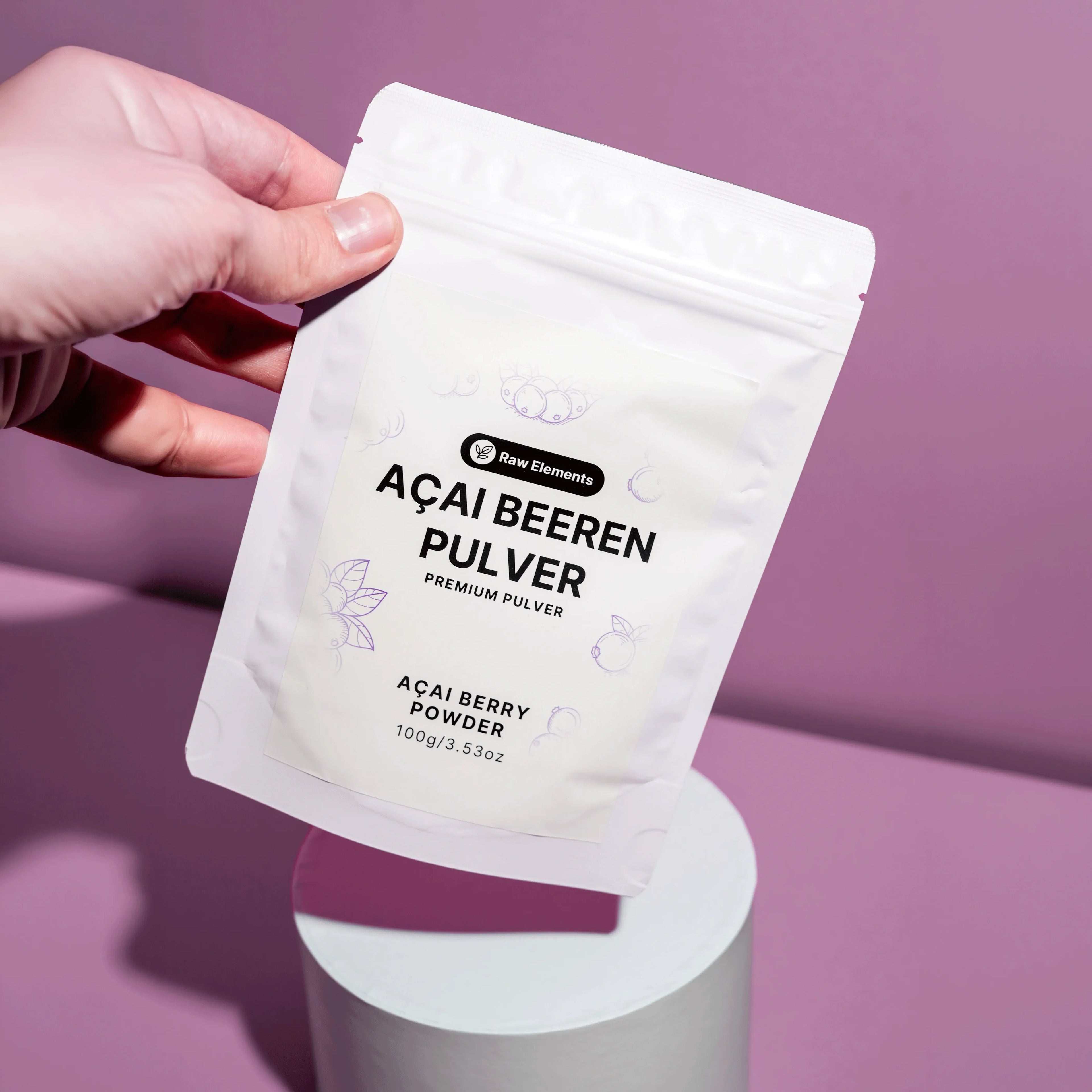 Poudre de Baies d’Açaï Bio 100 %