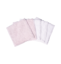 multiples lingettes blanche et rose