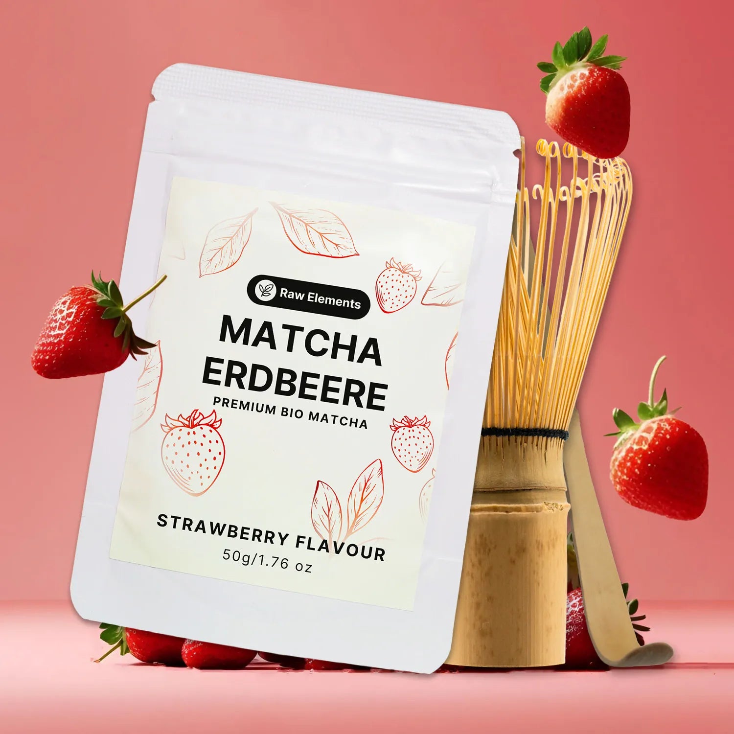 Matcha Erdbeer Starter Set-0