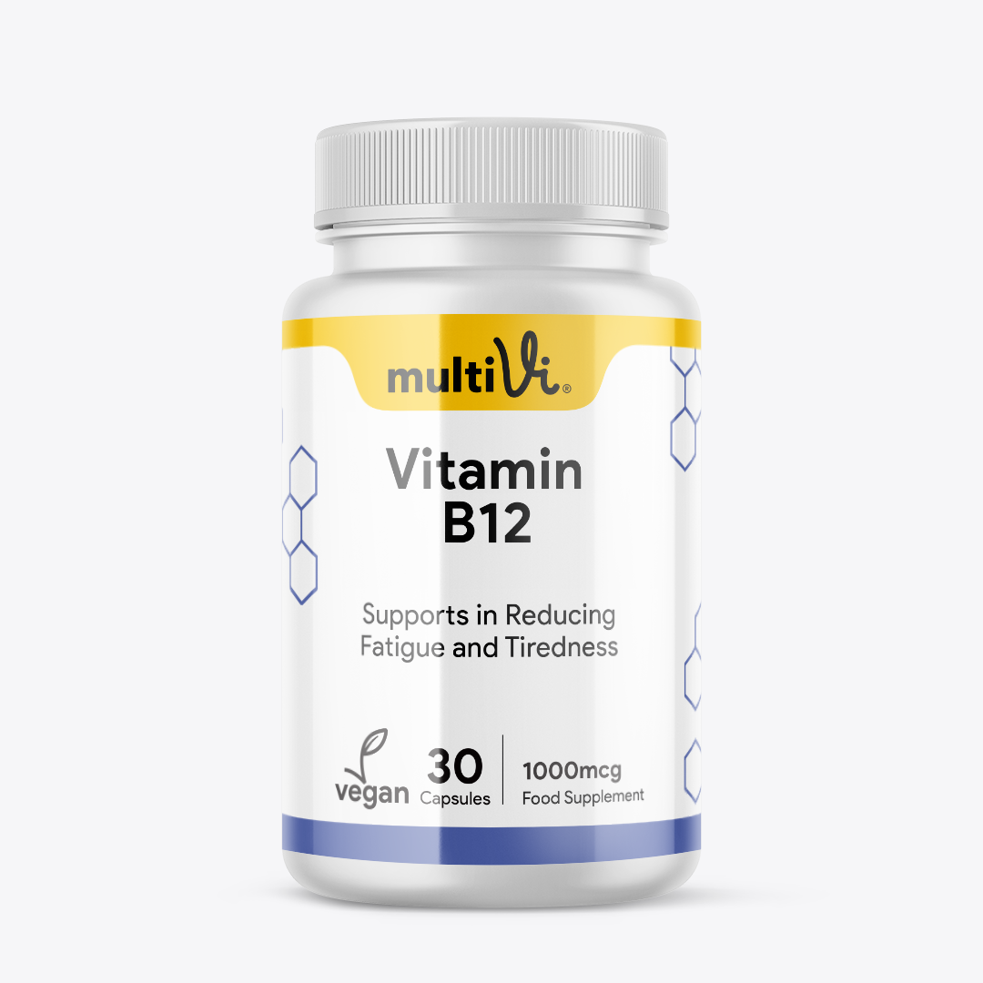 Vitamine B12 – Énergie, Concentration & Vitalité (30 capsules)