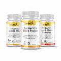 Pack Immunité & Résilience – 3 Compléments : Vitamine D3 K2, Lion’s Mane & Curcuma